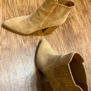 Marc Fisher Suede Booties.